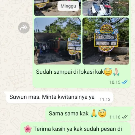 Pengiriman Papan Bunga Duka Rawa Mekarjaya
