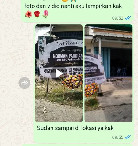 Pengiriman Karangan Bunga Rawa Mekarjaya