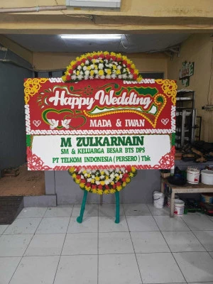 Papan Bunga di Rawa Mekarjaya