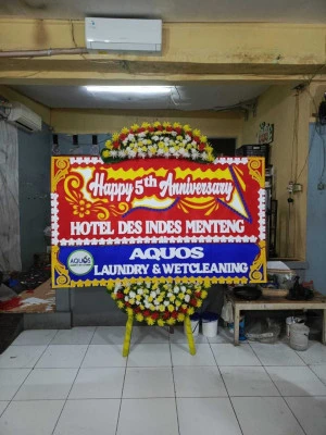 Papan Bunga di Rawa Mekarjaya