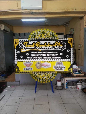 Papan Bunga di Rawa Mekarjaya