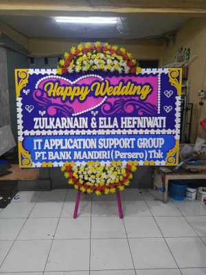 Papan Bunga di Rawa Mekarjaya
