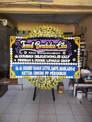 Papan Bunga di Rawa Mekarjaya